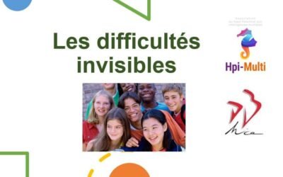 Les « difficultés » invisibles, c’était le thème abordé en classe de 5ème à Don Bosco avec Hpi Intelligences Multiples