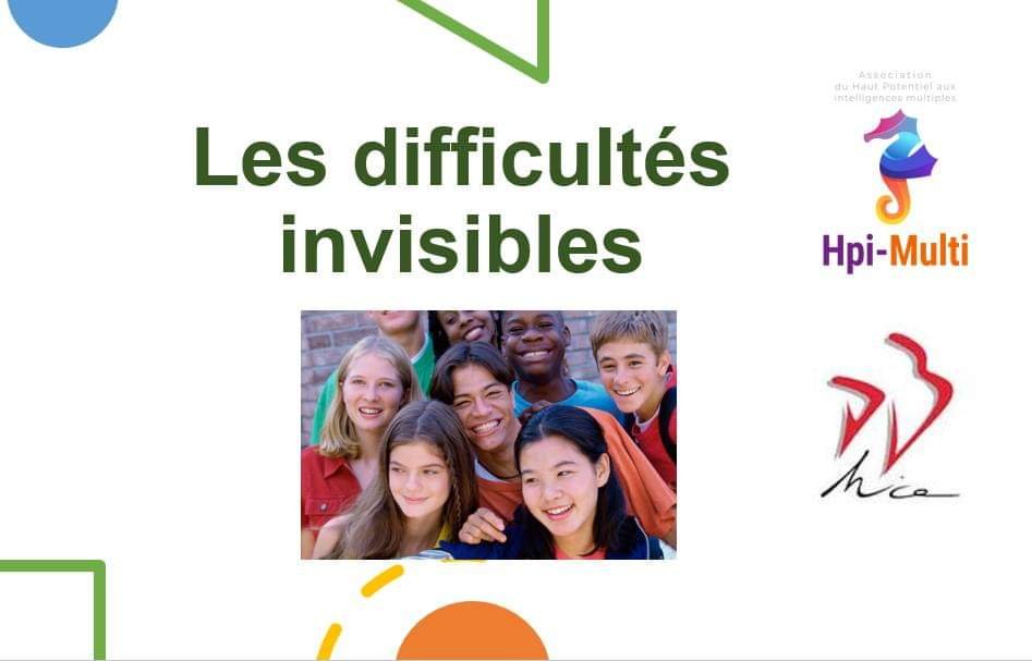 Les « difficultés » invisibles, c’était le thème abordé en classe de 5ème à Don Bosco avec Hpi Intelligences Multiples